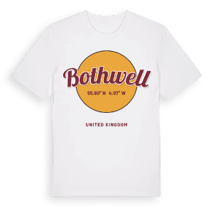 Bothwell cirkel t-shirt – ekologisk bomull t-shirt från Pinshirt