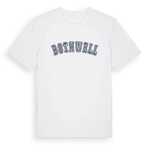 Bothwell college t-shirt – ekologisk bomull t-shirt från Pinshirt