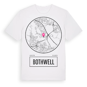 Bothwell t-shirt – ekologisk bomull t-shirt från Pinshirt