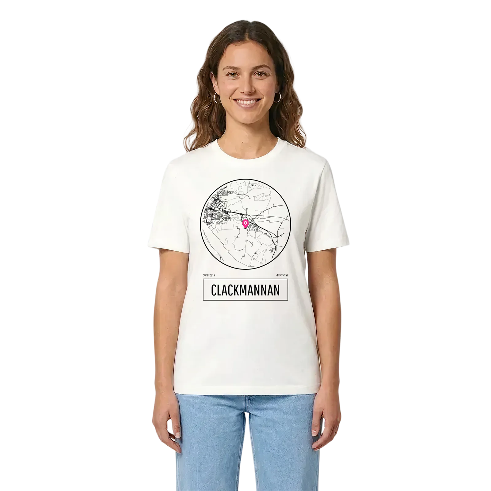 Clackmannan t-shirt – White, i miljö