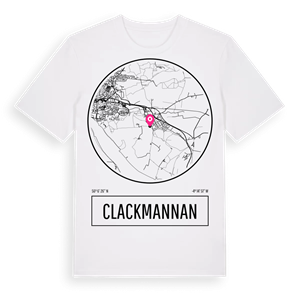 Clackmannan t-shirt – ekologisk bomull t-shirt från Pinshirt