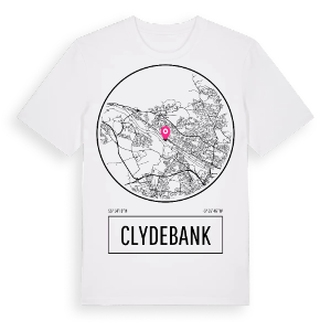 Clydebank t-shirt – ekologisk bomull t-shirt från Pinshirt