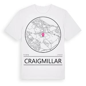 Craigmillar t-shirt – ekologisk bomull t-shirt från Pinshirt