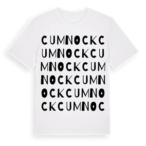 Cumnock ordlek t-shirt – ekologisk bomull t-shirt från Pinshirt