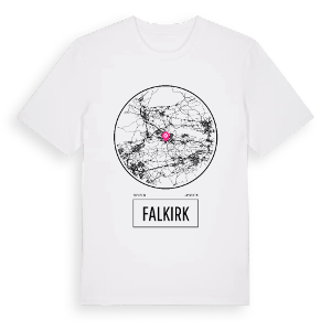 Falkirk t-shirt – ekologisk bomull t-shirt från Pinshirt