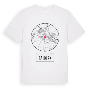 Falkirk t-shirt – ekologisk bomull t-shirt från Pinshirt