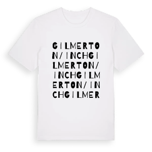 Gilmerton/Inch ordlek t-shirt – ekologisk bomull t-shirt från Pinshirt