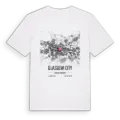 Glasgow City karta t-shirt