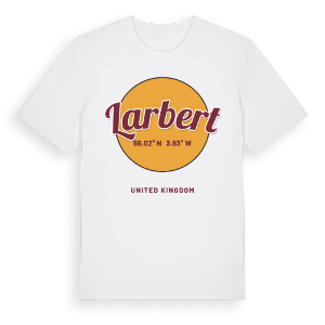 Larbert cirkel t-shirt – ekologisk bomull t-shirt från Pinshirt