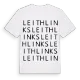 Leith Links ordlek t-shirt