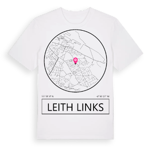 Leith Links t-shirt – ekologisk bomull t-shirt från Pinshirt