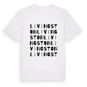Livingston ordlek t-shirt – ekologisk bomull t-shirt från Pinshirt
