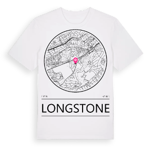 Longstone t-shirt – ekologisk bomull t-shirt från Pinshirt