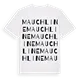 Mauchline ordlek t-shirt
