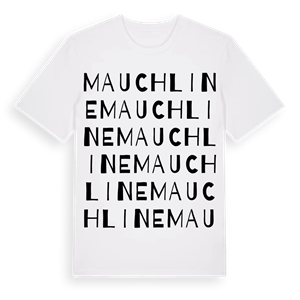 Mauchline ordlek t-shirt – ekologisk bomull t-shirt från Pinshirt