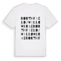 Northfield/Willowbrae ordlek t-shirt