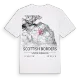 Scottish Borders karta t-shirt