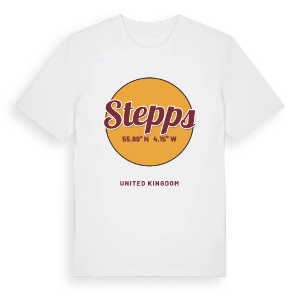 Stepps cirkel t-shirt – ekologisk bomull t-shirt från Pinshirt