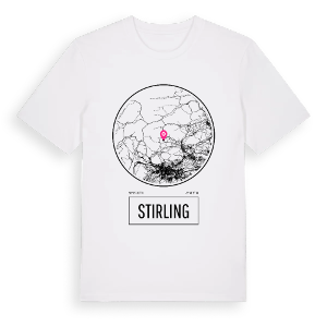 Stirling t-shirt – ekologisk bomull t-shirt från Pinshirt