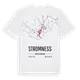 Stromness karta t-shirt