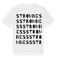 Stromness ordlek t-shirt