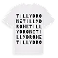 Tillydrone ordlek t-shirt