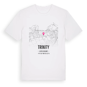 Trinity karta t-shirt – ekologisk bomull t-shirt från Pinshirt