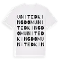 United Kingdom ordlek t-shirt