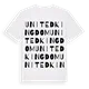 United Kingdom ordlek t-shirt