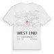 West End karta t-shirt