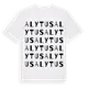 Alytus ordlek t-shirt