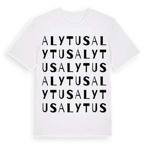 Alytus ordlek t-shirt – ekologisk bomull t-shirt från Pinshirt