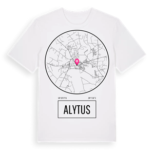 Alytus t-shirt – ekologisk bomull t-shirt från Pinshirt