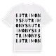 Butrimonys ordlek t-shirt