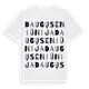 Daugų seniūnija ordlek t-shirt