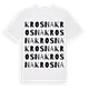 Krosna ordlek t-shirt