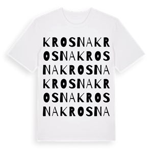 Krosna ordlek t-shirt – ekologisk bomull t-shirt från Pinshirt