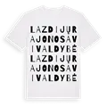 Lazdijų rajono savivaldybė ordlek t-shirt