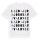 Lazdijų rajono savivaldybė ordlek t-shirt
