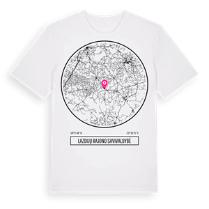 Lazdijų rajono savivaldybė t-shirt – ekologisk bomull t-shirt från Pinshirt