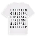 Leipalingis ordlek t-shirt