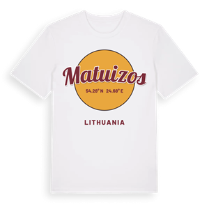 Matuizos cirkel t-shirt – ekologisk bomull t-shirt från Pinshirt