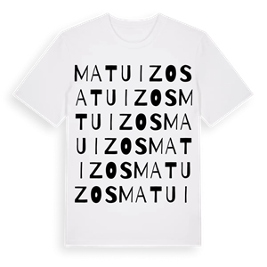Matuizos ordlek t-shirt – ekologisk bomull t-shirt från Pinshirt