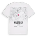 Musteika karta t-shirt