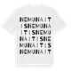 Nemunaitis ordlek t-shirt