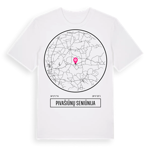 Pivašiūnų seniūnija t-shirt – ekologisk bomull t-shirt från Pinshirt