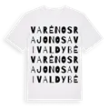 Varėnos rajono savivaldybė ordlek t-shirt