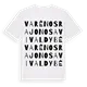 Varėnos rajono savivaldybė ordlek t-shirt