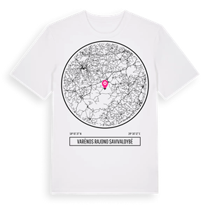 Varėnos rajono savivaldybė t-shirt – ekologisk bomull t-shirt från Pinshirt