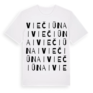 Viečiūnai ordlek t-shirt – ekologisk bomull t-shirt från Pinshirt